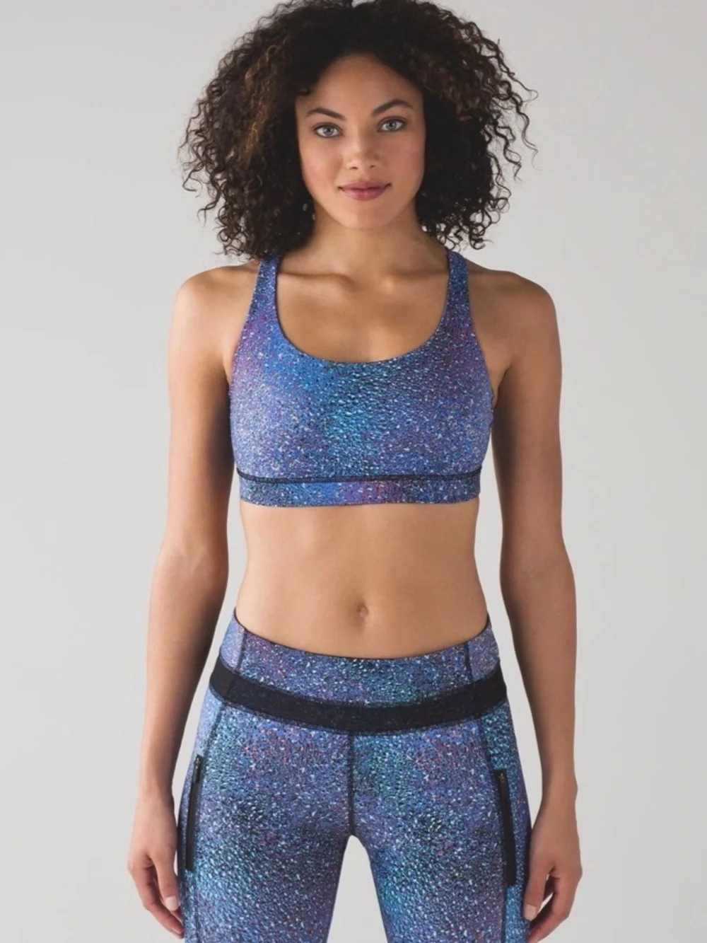 NWT Lululemon Energy Bra Mermaid SRMB Size 4